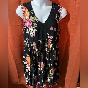 Love Kyla Boho Midi Dress Sz L